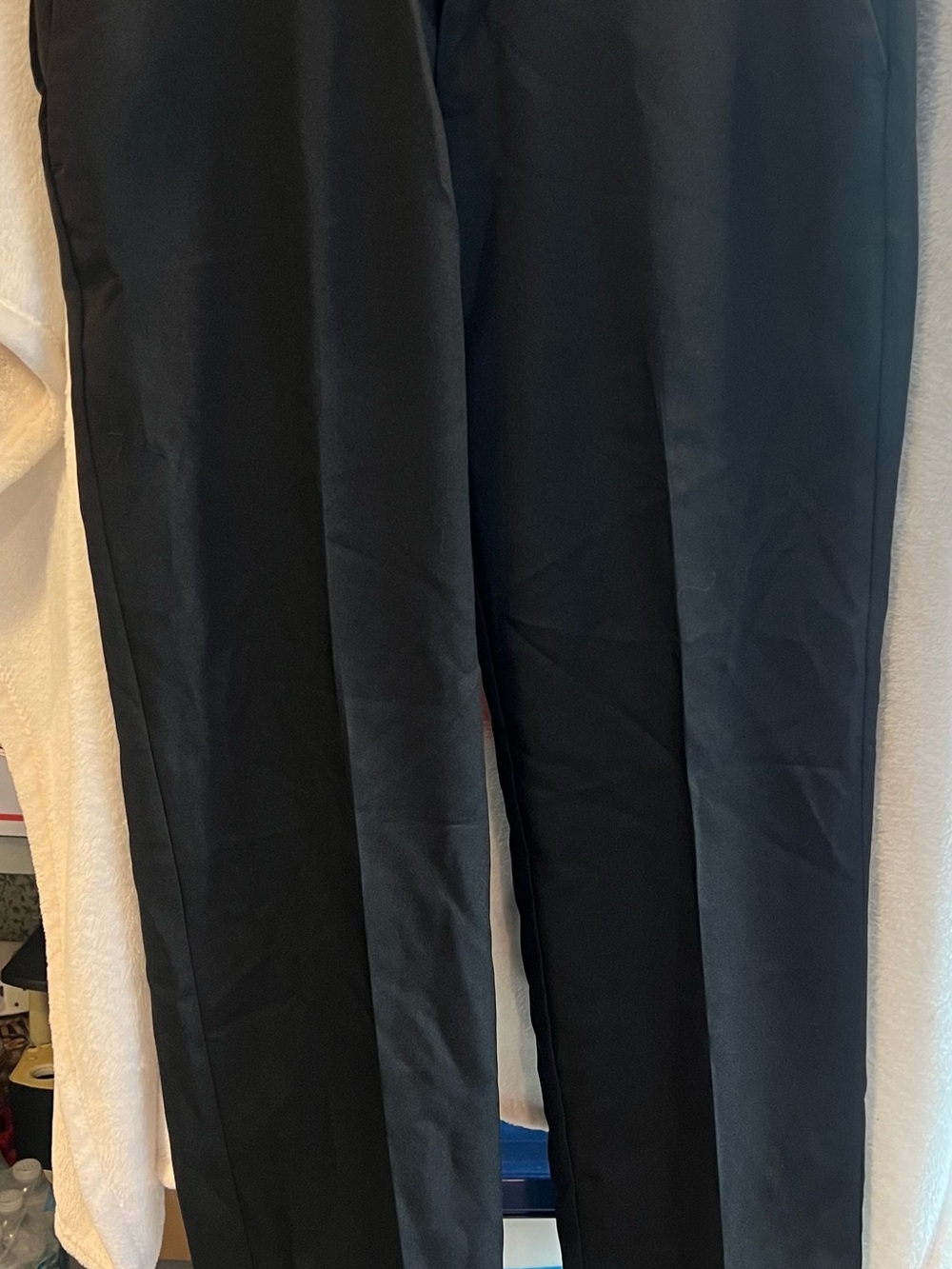 Louis Raphael Black Dress Trousers - Straight Leg